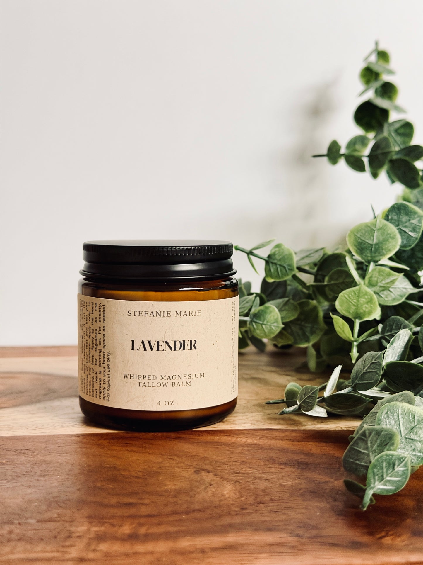 Whipped Tallow Magnesium Balm