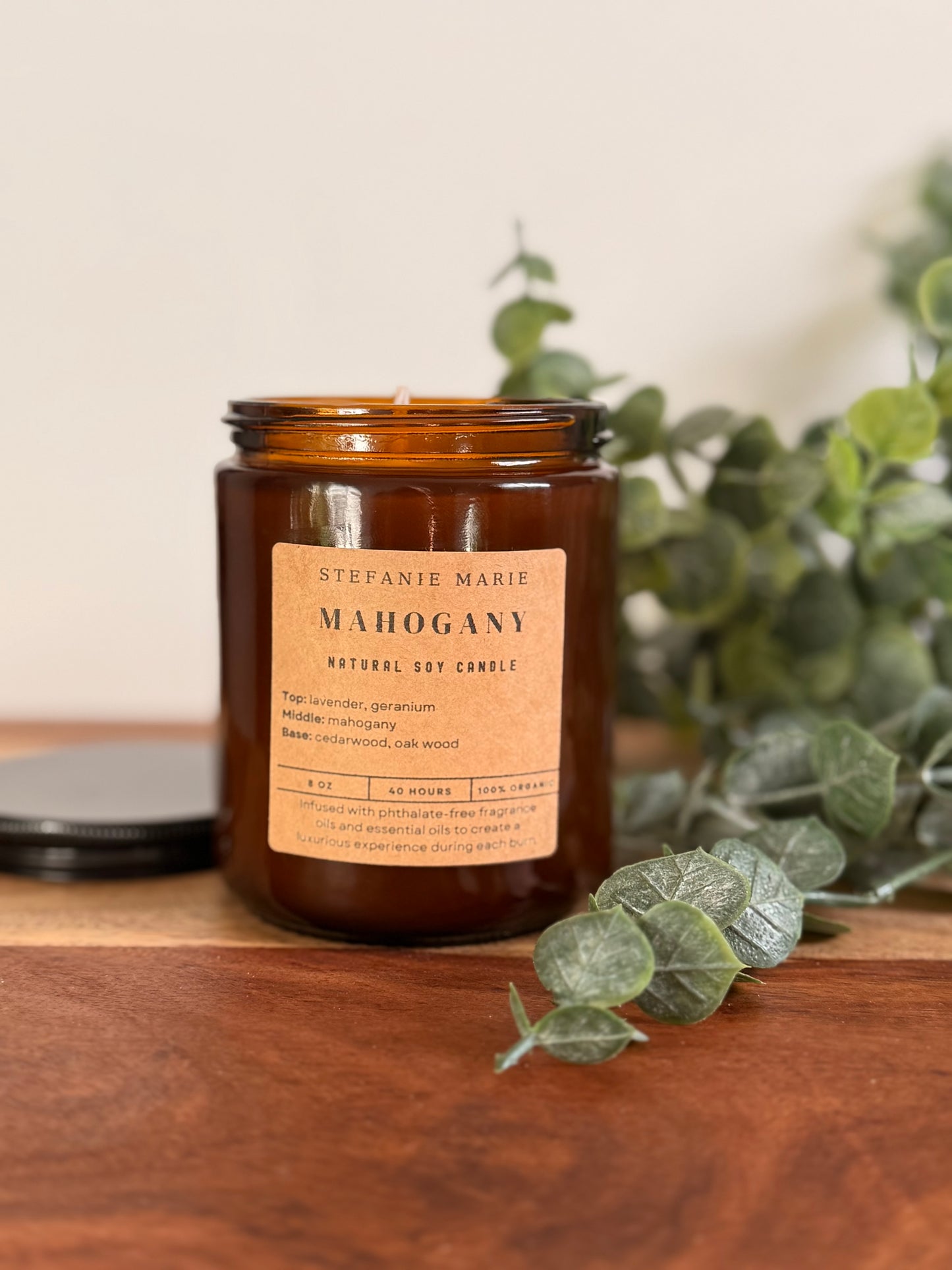 Mahogany Candle